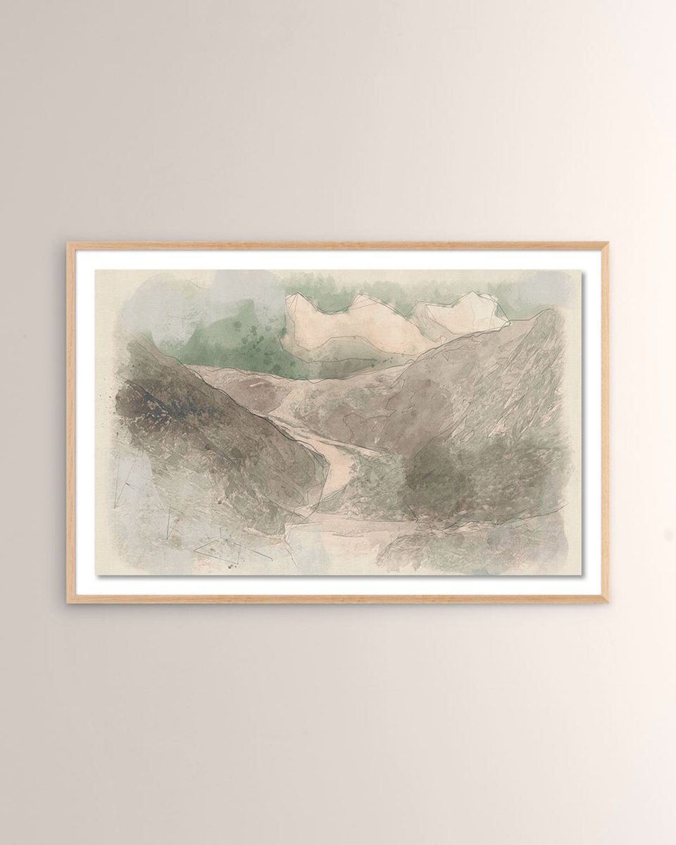 "Ravine" Framed Giclee by Coup D'Esprit